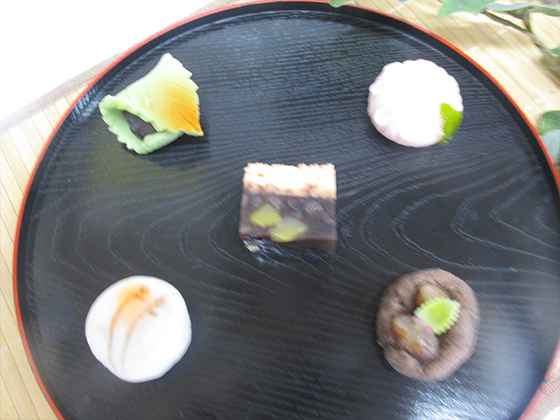 9月の上生菓子